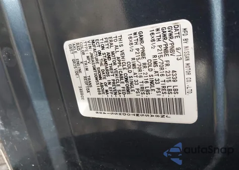 2013 Nissan Rogue S from USA, damaged, VIN JN8AS5MT0DW551486